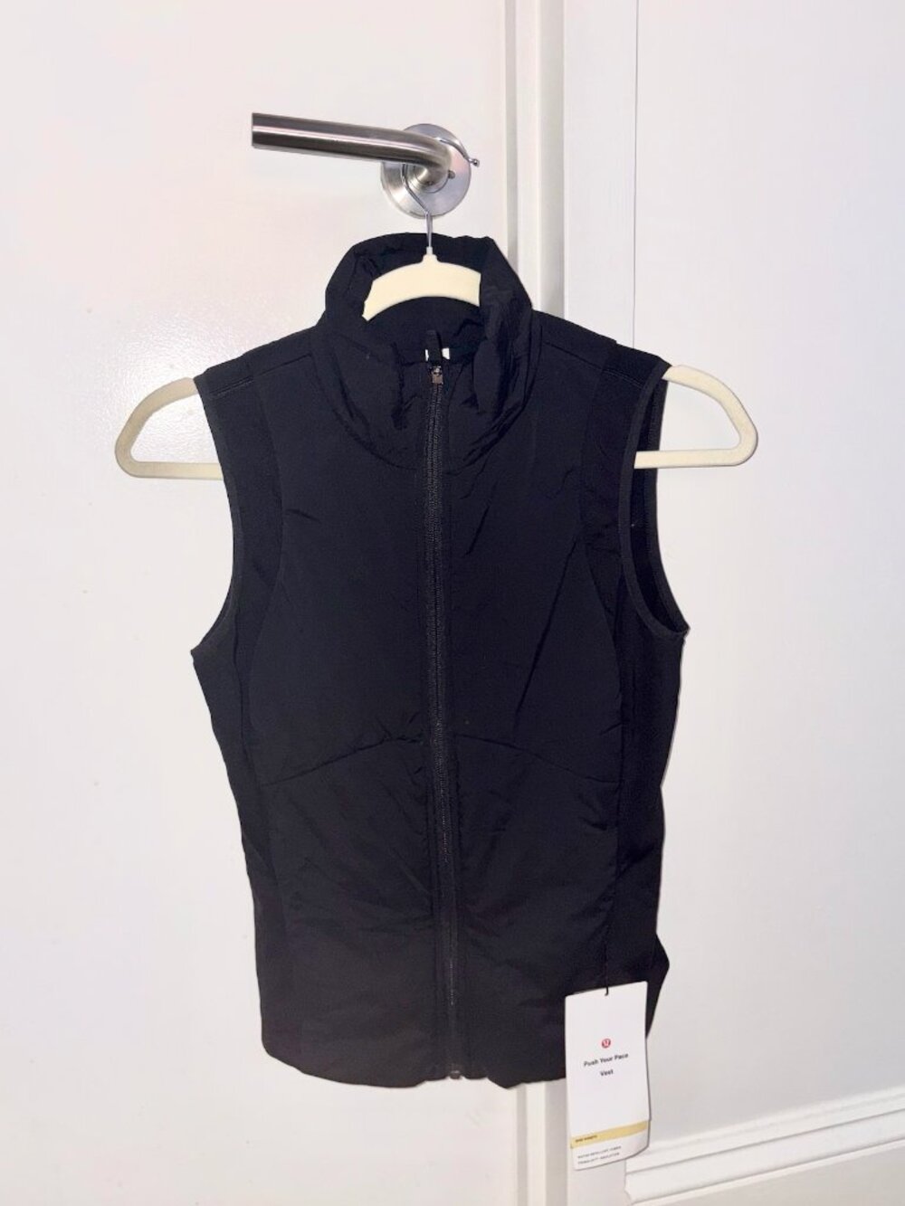 NWT Lululemon Black Women's Push Your Pace Vest